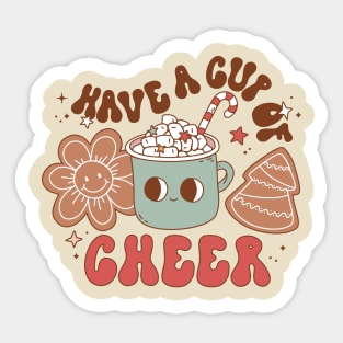 Have a Cup of Cheer Sticker